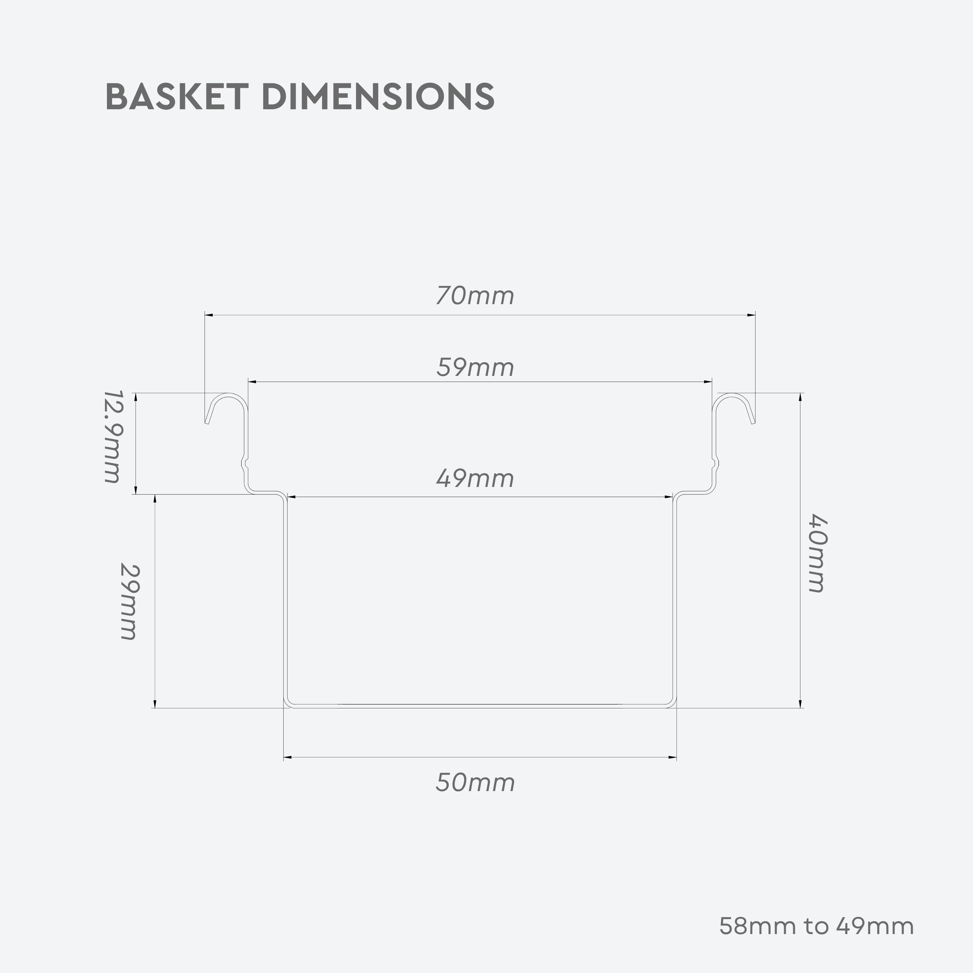 Normcore 54mm to 45.5mm Step-Down Basket - Optional Accessories - Image 3