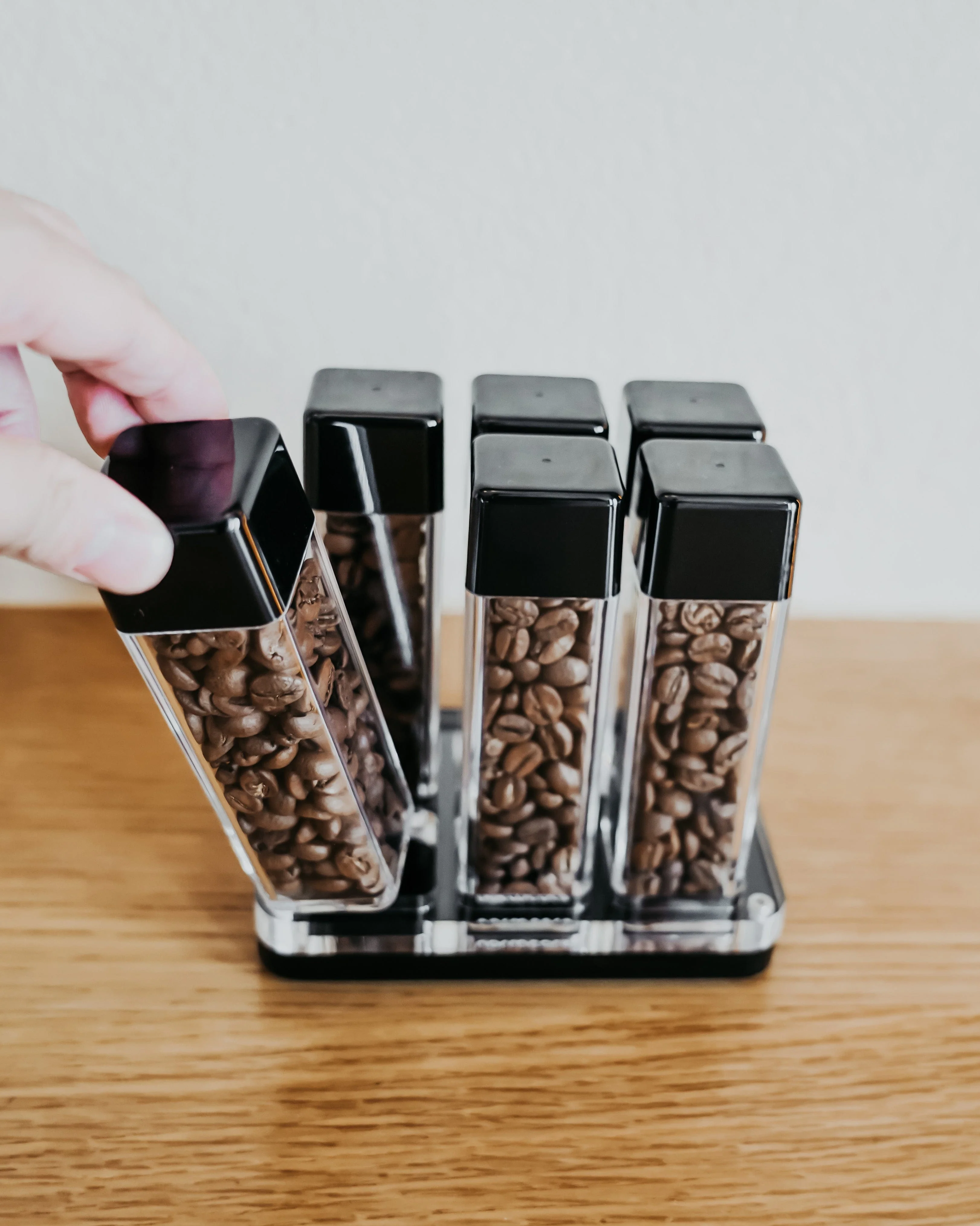 Normcore / 6 TUBES COFFEE BEAN CELLARS WITH STAND - Image 3