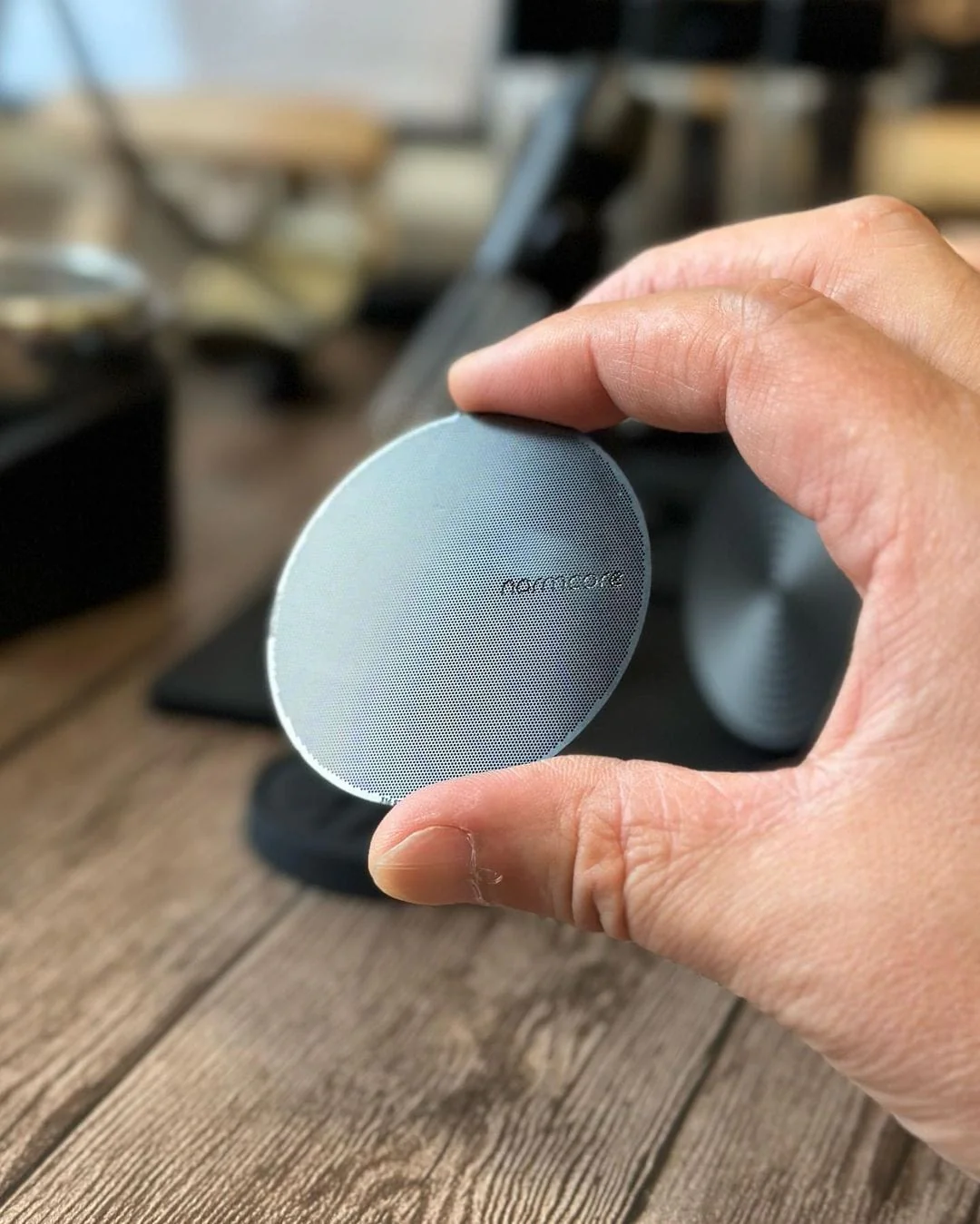 Normcore Ultra-Slim 0.2 mm Puck Screen- 316 Stainless Steel with Titanium PVD Coating - Image 4