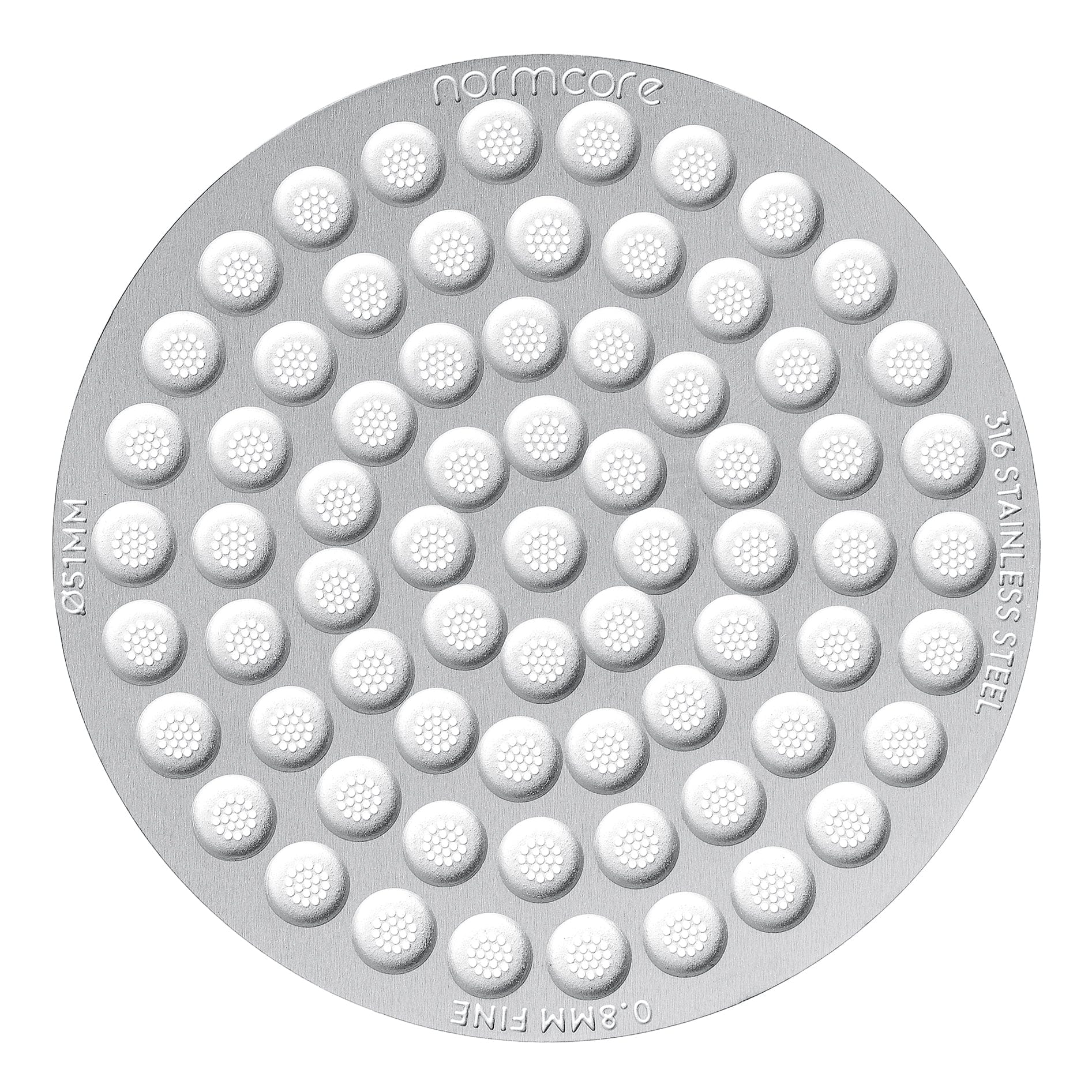 Normcore Ultra-Slim 0.8 mm Puck Screen - 316 Stainless Steel - Image 12