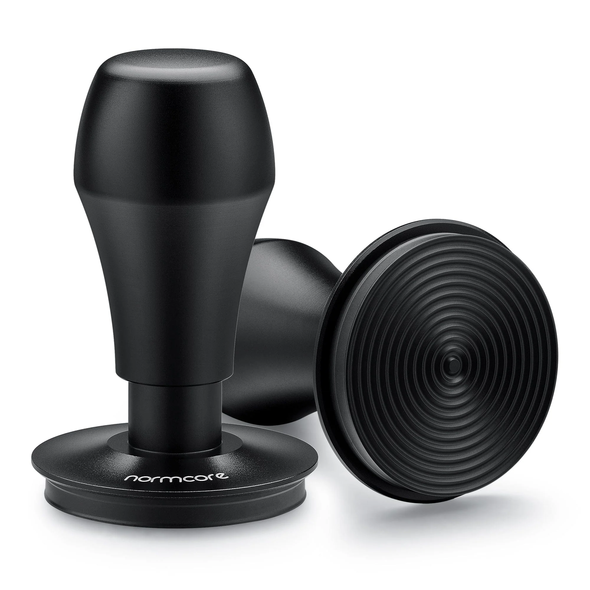 Normcore V4 Spring-loaded Tamper With Titanium PVD Coating - Ripple Base