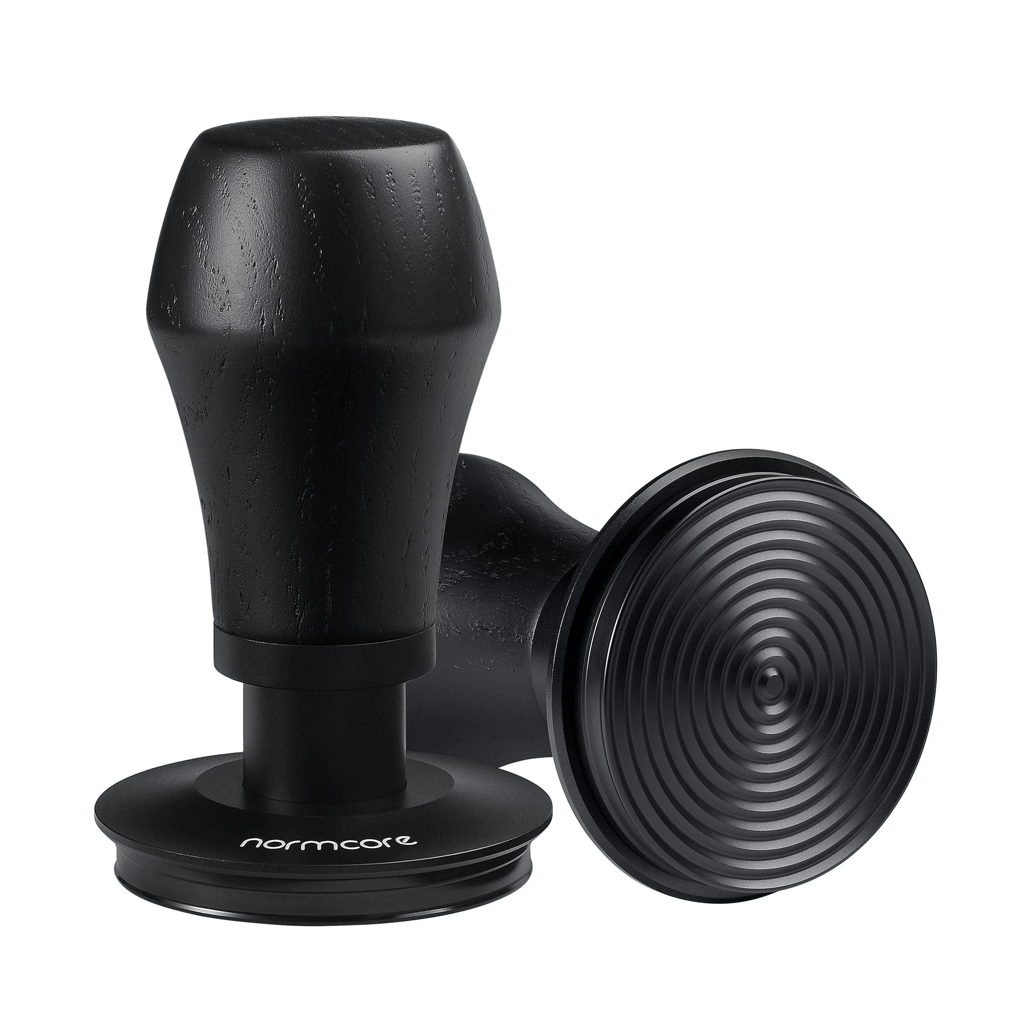 Normcore V4 Spring-loaded Tamper - OAK - Titanium PVD Coating Base - Image 2