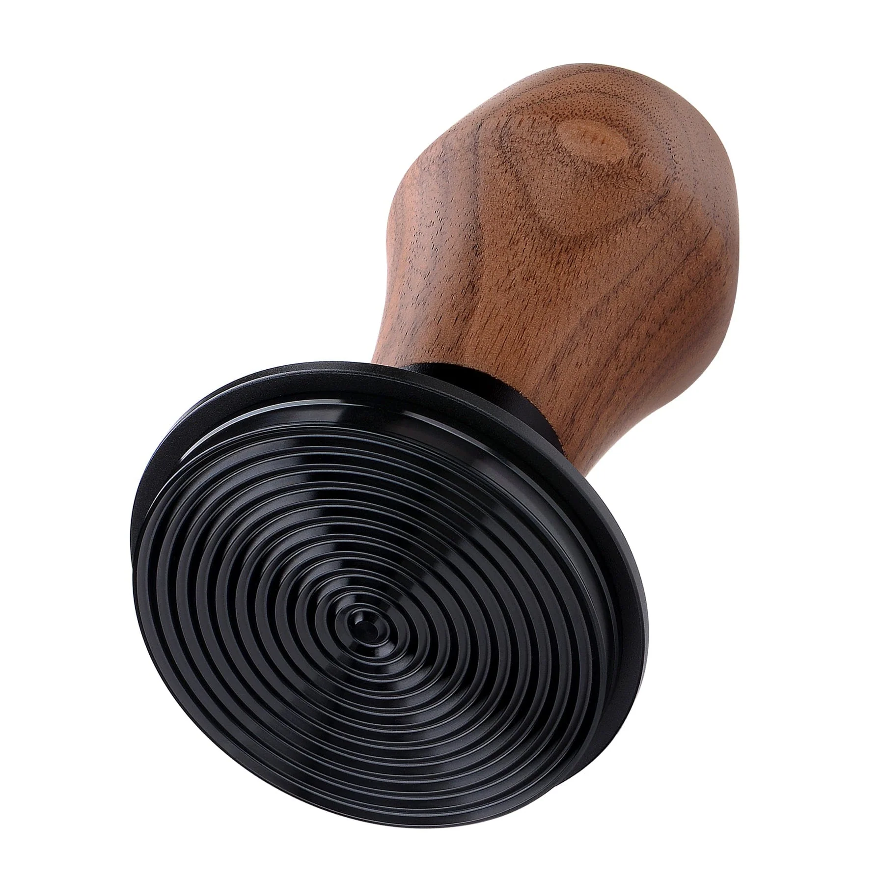 Normcore V4 Spring-loaded Tamper - WALNUT - Titanium PVD Coating Base - Image 4